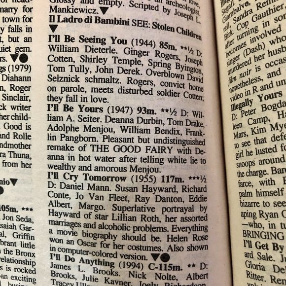 1995 & 1998 Movie and Video Guides Used 2 Books - Picture 12 of 13